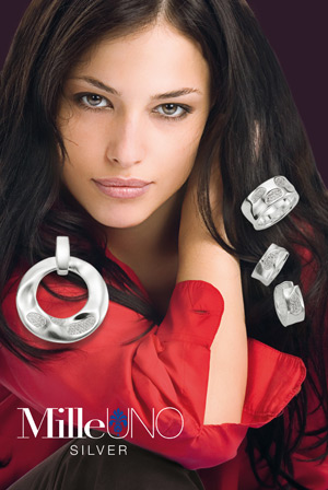 Silberschmuck-Kollektion MilleUno. Silberschmuck Großhandel